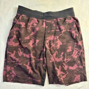 lululemon athletica Pink and Brown Athletic Shorts